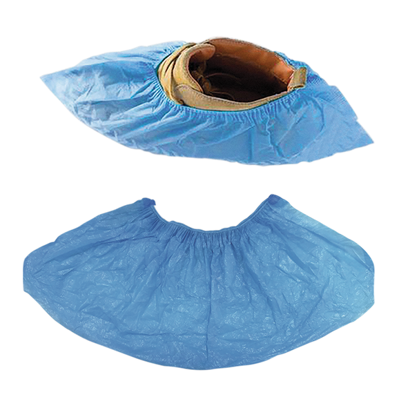 Armour Safety Products Pty Ltd. - Armour Disposable PE Shoe Cover – Blue