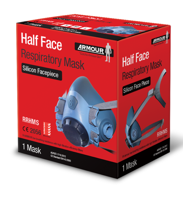 Armour Safety Products Pty Ltd. - Armour Silicone Half Face Mask