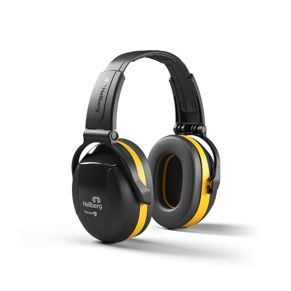 Armour Safety Products Pty Ltd. - Hellberg S2F Yellow Foldable Earmuff – Class 5