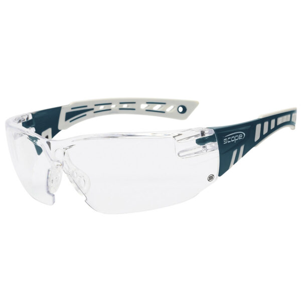 Armour Safety Products Pty Ltd. - Scope Speed White/Navy Frame Clear Lens