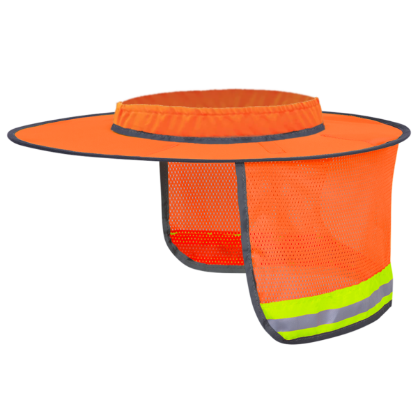 Armour Safety Products Pty Ltd. - Armour Hi Vis Full Brim Helmet Sun Shield